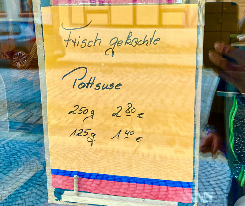 Rätselhafte Pottsuse und das Edelrestaurant Le Mariage