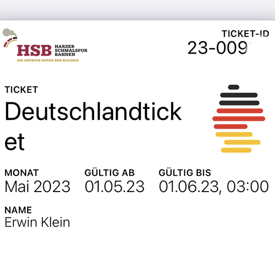 Mit dem Deutschland-Ticket durch den Harz, die Stachelschweine und der Frühling