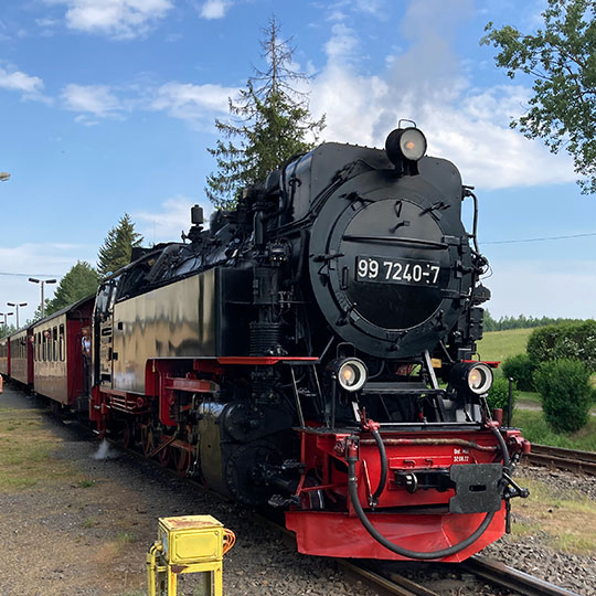 Mit der Harzer Schmalspurbahn von Quedlinburg durchs Selketal nach Stiege