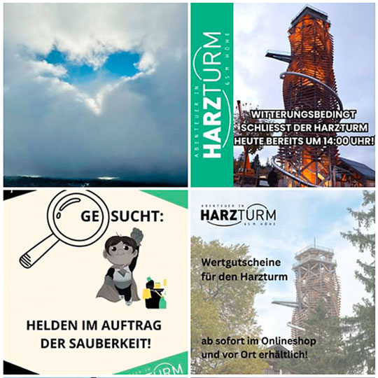 62 Webcams Harzturm