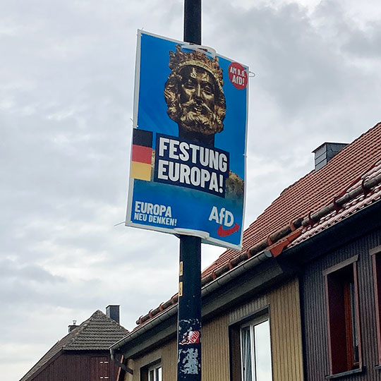 85 wahl plakat