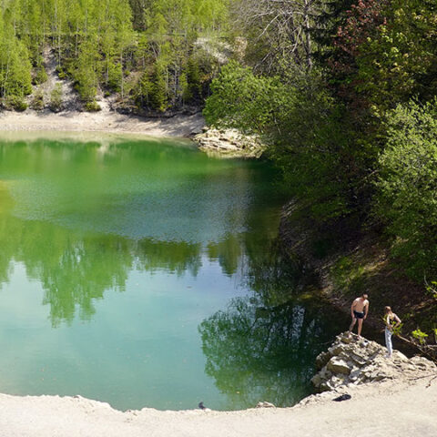 Romantisch, geheimnisvoll, Instagram-tauglich: der Blaue See
