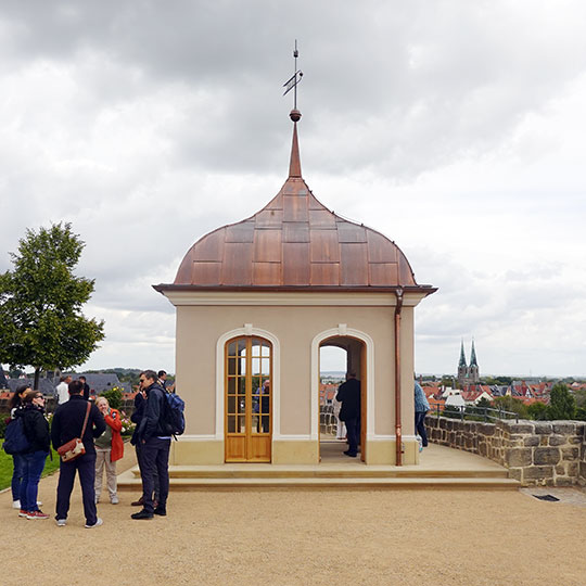 Gartenhaus und Oberhof – neue und alte Denkmale in Quedlinburg und Ballenstedt