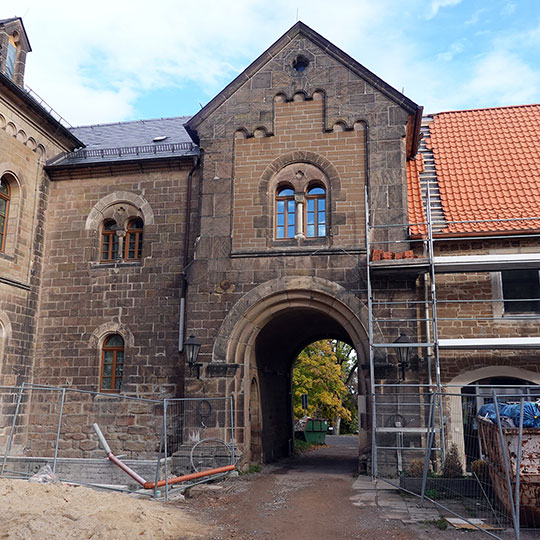 164 kloster Baustelle