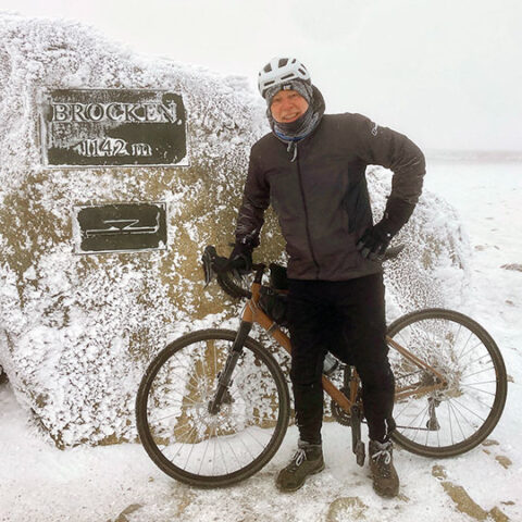 Weihnachten mit dem Rad auf den Brocken – Wintertour von Schierke auf den Gipfel