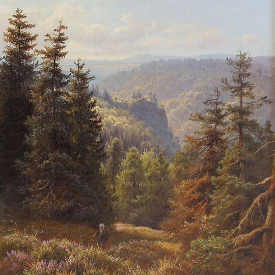 Georg Heinrich und Elise Crola: Ein fast vergessenes Malerpaar der Romantik im Harz