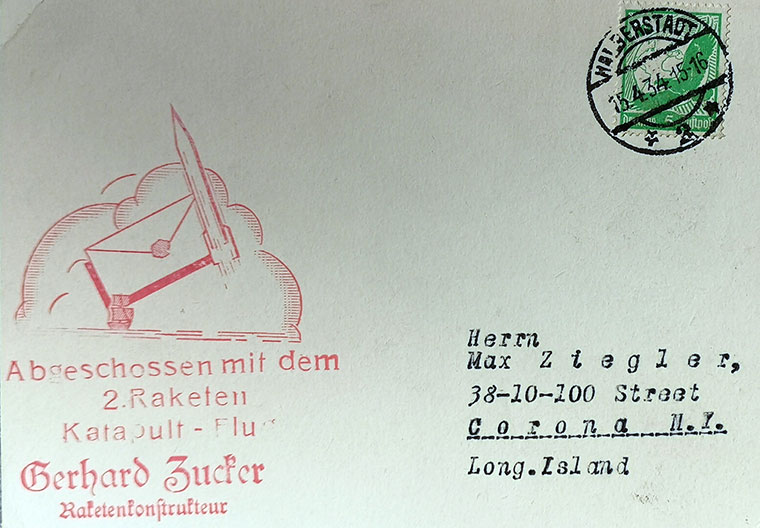 182 Gerhard Zucker Brief