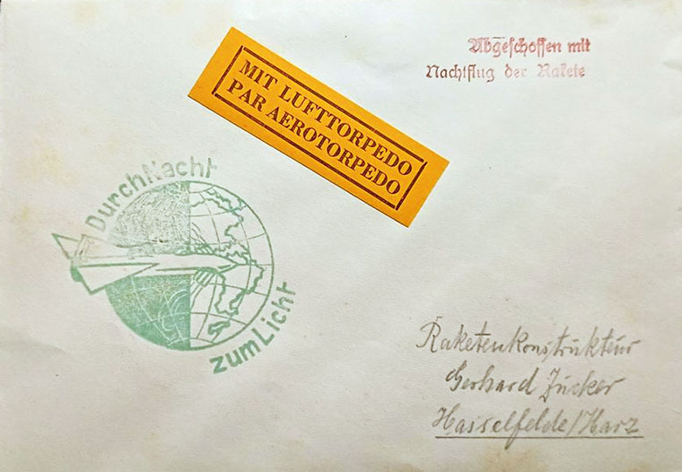 182 Gerhard Zucker flugpost