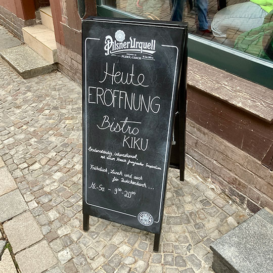 Bistro Kiku und Fairista Kaffeewerk – Zwei Gastro-Neueröffnungen in Quedlinburg