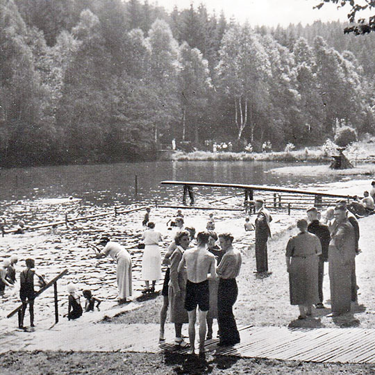 199 Waldseebad sw Baden 1935
