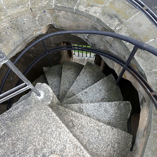 209 Warte Wendeltreppe